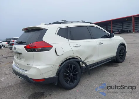 2017 Nissan Rogue Sv из США, поврежденный, VIN 5N1AT2MT4HC876409